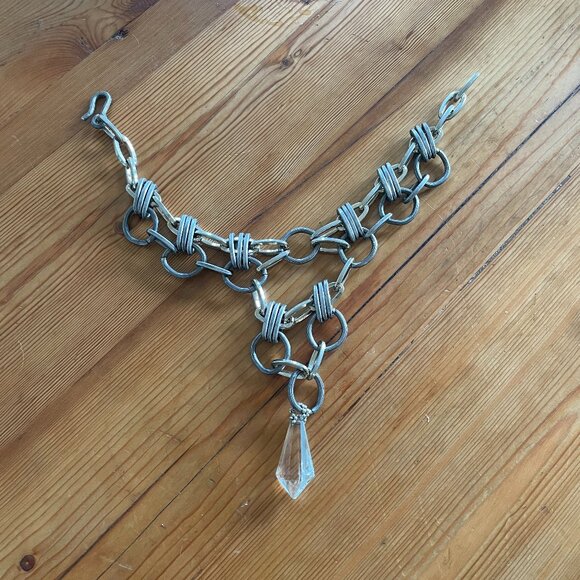 Made in Italy! Metal Chain Necklace by  Lucia Odescalchi - Picture 2 of 3